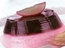 gelatina de uva