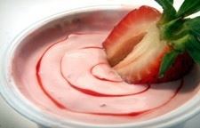 Delicia de Yogurt con Fresa