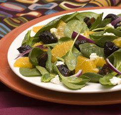 Ensalada Espinaca Y Naranja
