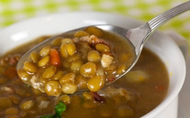 Sopa De Lentejas Y Pollo1