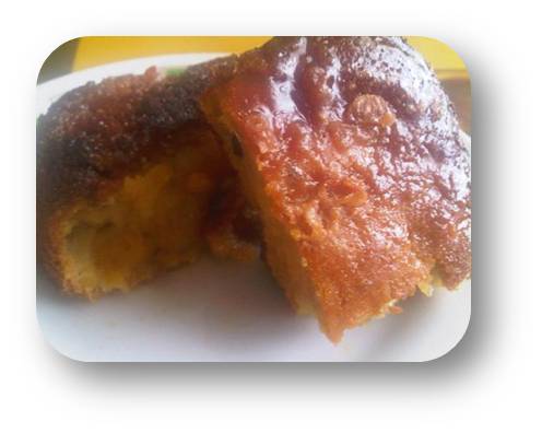 Torta-de-platana-cocinando