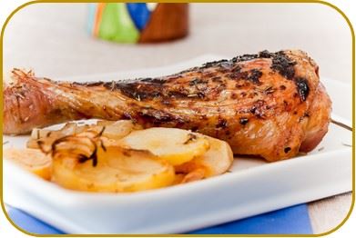 Muslos-de-pavo-al-horno