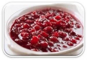 Salsa De Arandanos Rojos