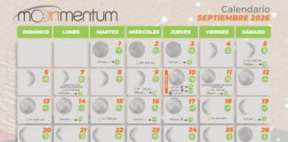 Calendario Astrológico septiembre 2026