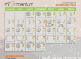 Calendario Astrológico septiembre 2026