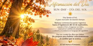 Afirmación del dia 13/09/2026